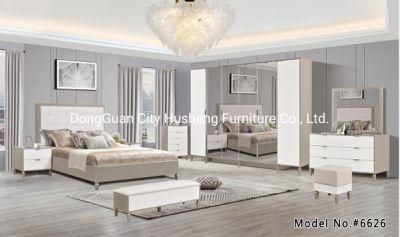 Luxury Bedroom Set Furniture with King Size Latest Double Bed