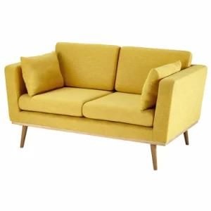 Double Modern Leisure Fabric Wooden Home Hotel Office Outdoor Garden Furniture Recliner Sofa for Living Room and Bedroom