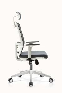 Zns Ergonomic High Back Chair with Adjustable Headrest and Armrest