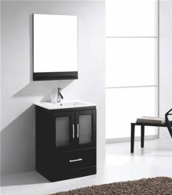 Solid Wood European Style Bathroom Vanities and Cabinets