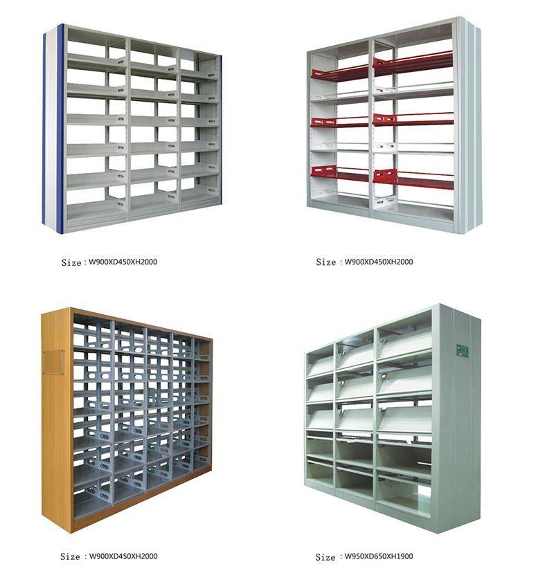 Double-Sided Single Column Library School Bookshelf/Book Shelf/Shelving/Office Furniture