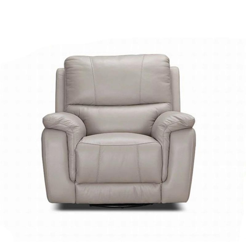Modern Lazy Style Indoor Half Leather Sofa Recliner Sofa