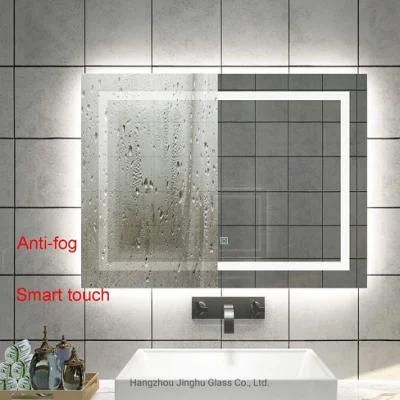 High-Quality LED Mirror Copper Free Bathroom Mirror for Hotel Decoration with Touch Sensor &amp; Bluetooth