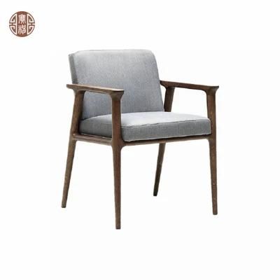 Well Design Solid Wood Arm Chair Bedroom Chair Furniture