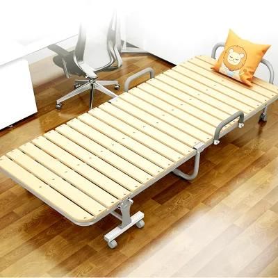 Solid Wood Folding Bed Lunch Break Furniture in Office 0212