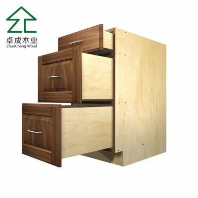 High End Knock Down Modern Wood Kitchen Cabinet Design