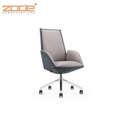 Wholesale Modern Blue PU Leather Ergonomic Executive Office Chairs