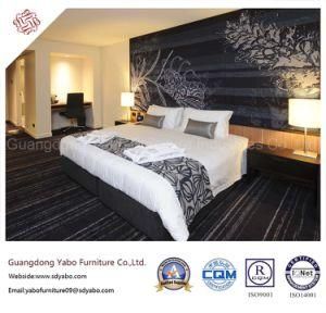 Luxurious Hotel Bedroom Furniture with Wooden Headboard (YB-H-3)