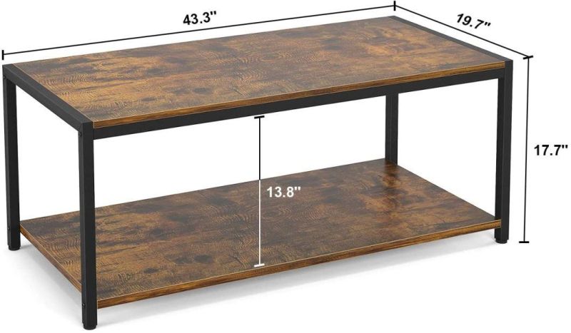 Antique Style Cheap Wooden Coffee Table Wholesale