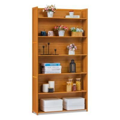 4 Tier Open Shelf, Bookcase Storage Cabinet for Living Room Bedroom