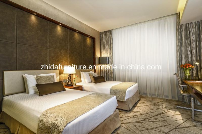 China Foshan Wooden 5 Star Modern Hotel Bedroom Set Furniture