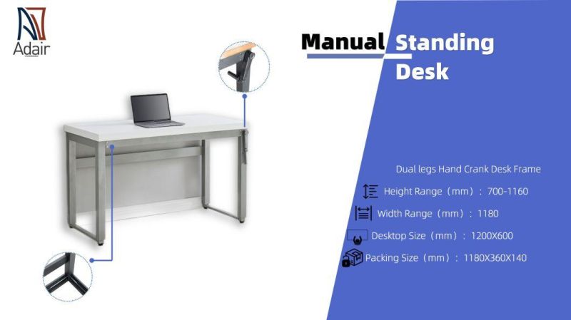 High Quality Modern Design Safe Material MDF 160cm 180cm 200cm Wooden Executive Office Desk