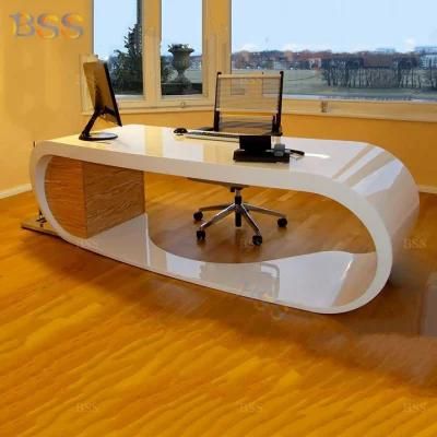 Modern Office Contemporary Luxury New White Director Modern Office Table