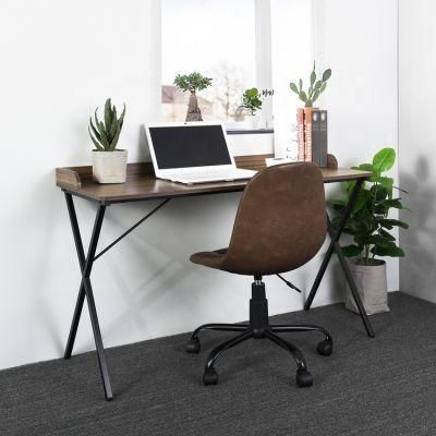 Modern Home Executive Boss Study Computer Stand Laptop Table 15mm PP Board Melamine Top Office Workstation Desk with Dam-Board