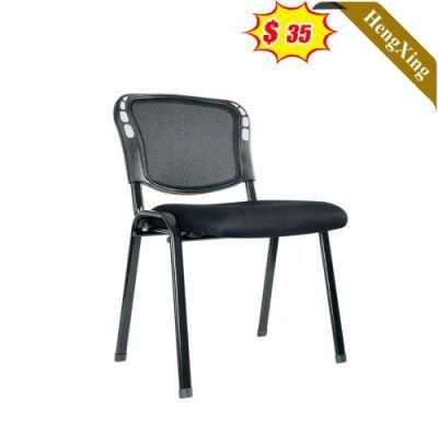 Simple Design Chairs Office Furniture Black Mesh PU Leather Manager Chair
