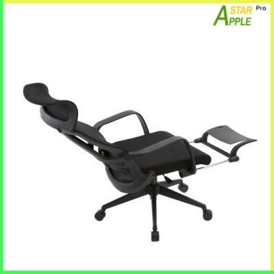 Home Furniture Office Boss Plastic Folding Chair with Footrest Support