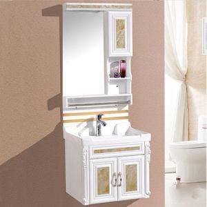 Small Size Modern Wall Mounted PVC Bathroom Cabinet