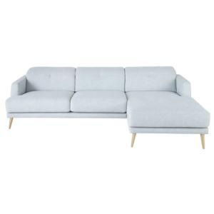 Modern Sectional Wooden Fabric Leisure Home Hotel Office Furniture Adjustable Back Corner Couch Sofa for Living Room and Bedroom