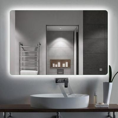Modern Apartment Bathroom IP44 Smart LED Mirror China Supplier