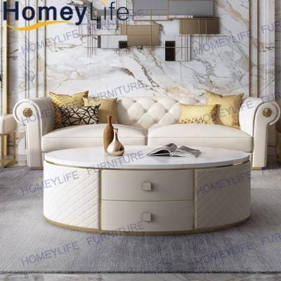 World Market Wholesale Living Room Furniture Modern Marble Coffee Table