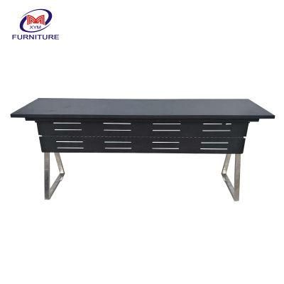 Wholesale Price Modern Hotel Meeting Room Stainless Steel Leg Melamine Conference Table