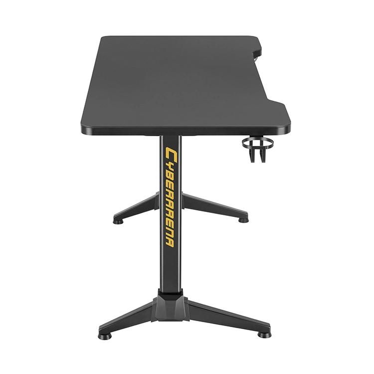 Modern LED Lighting Gaming Table PC Computer Gaming Desk for Gamer