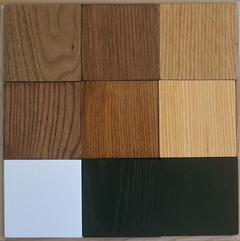 Origin Wood Color Veneer / Ash Solid Wood Dining Table