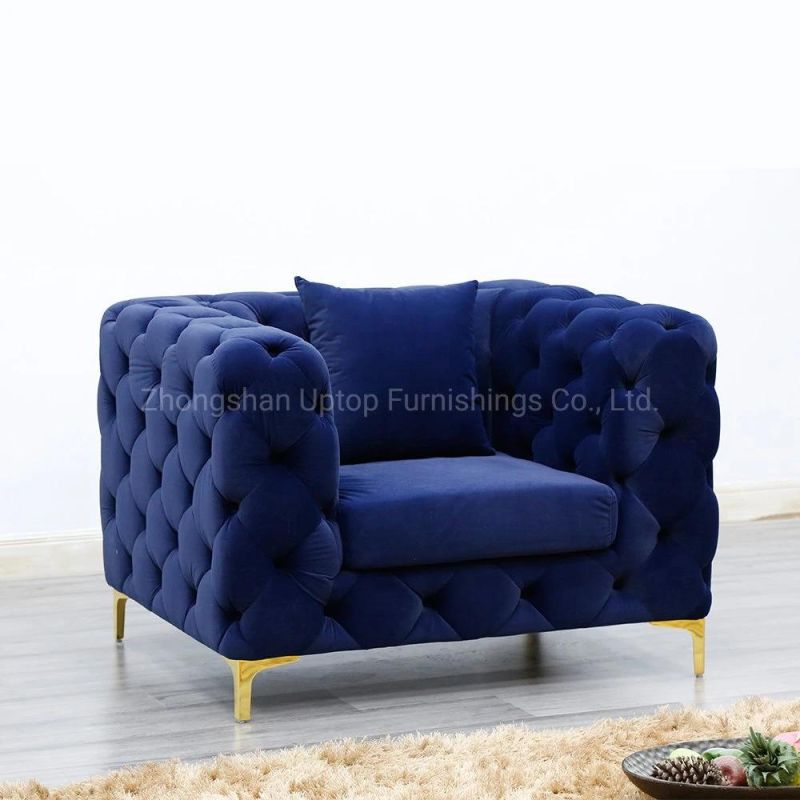 (SP-KS255B-1) Modern Living Room Cafe Sofa Set Furniture