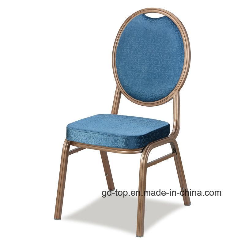 Top Furniture 2018 Popular Commercial Hotel Dining Aluminum Banquet Chair
