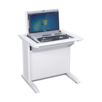 Flip Down Computer Desk Laboratory Furniture Flip-Able Computer Desk