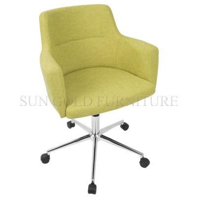 (SZ-OC93) Modern Leisure Chair Green Fabric Swivel Office Chair