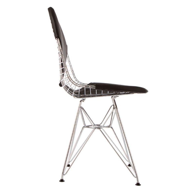 Modern High Back Velvet Stainless Steel Luxury Dining Chair Metal Leg Velvet Fabric Stainless Steel Chairs