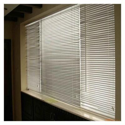 Home Ladder Tape PVC Faux Waterproof Wood Look Window Blinds Outdoor