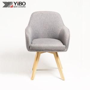Modern Fabric Wood Comfortable Living Room Chair with High Back