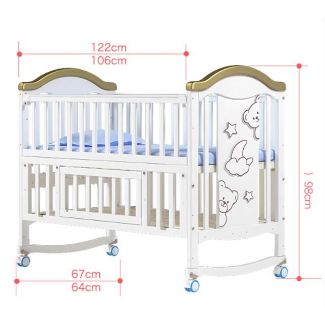 Multi-Function Baby Swing Rocking Bed Bassinet Kids Bedroom Furniture