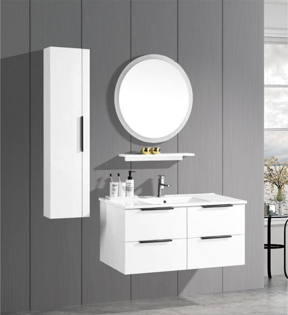 The Whole Set American Style Designs PVC Bathroom Cabinets Vanity