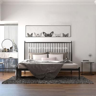Modern Home Furniture Full Size Bedroom Iron King Size Bed