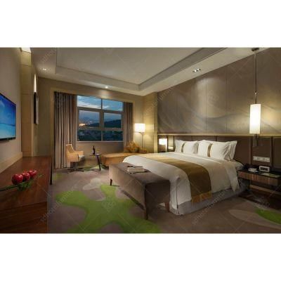American Modern Design Wooden Bedroom Furniture Set for Hotel Used