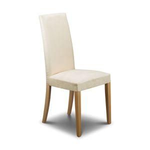 Modern Style PU Leather or Fabric Hotel Dining Chair with Solid American Ash Legs