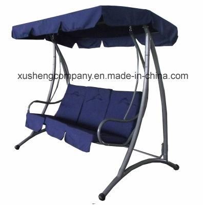 Modern Style Outdoor 3 Person Deluxe Garden Swing Chair