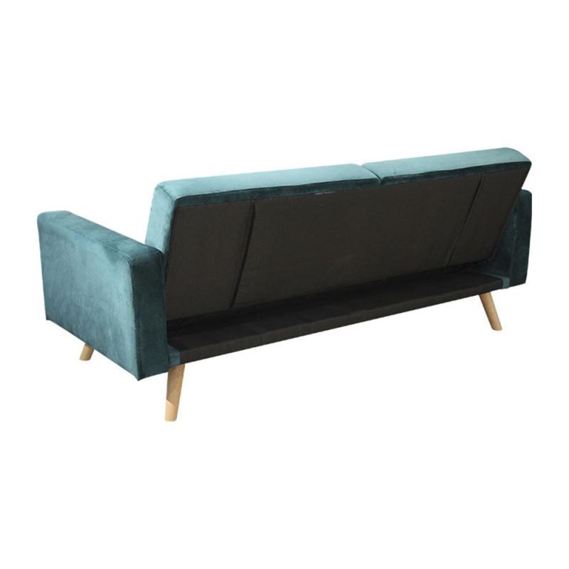 Design Italian Furniture Green Velvet Sofa Beds Living Room Furniture