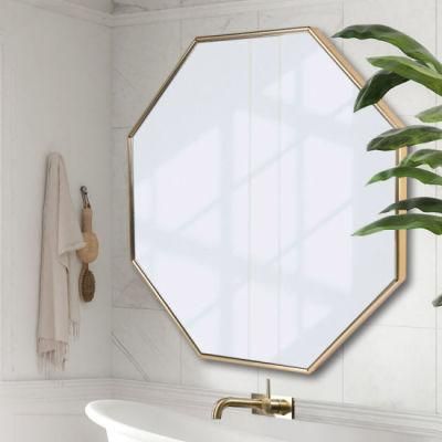 Morden Style Home and Hotel Decorative Wall Mounted Deco Make-up Cosmetic Bathroom Framed Mirror