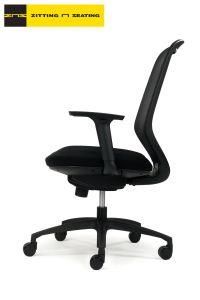 Customized Affordable Ergonomic Metal Fabric Economic Reclining Swivel Office Chair