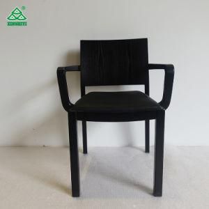 Ash Solid Wood Foam with Fabric Dining Chair