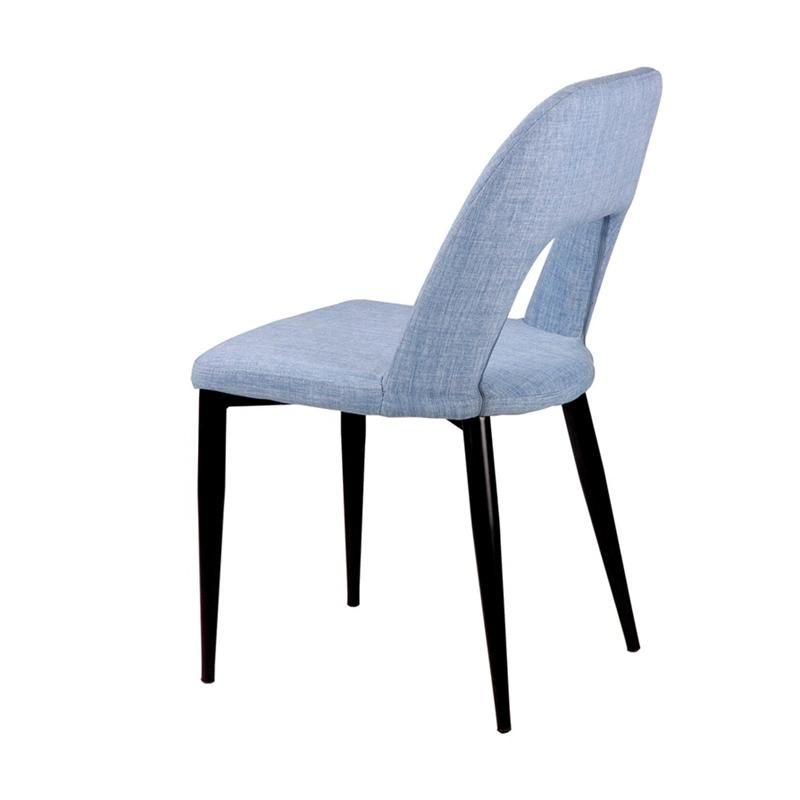 Hot Sale Room Furniture Restaurant Modern Upholstered Fabric Dining Chair