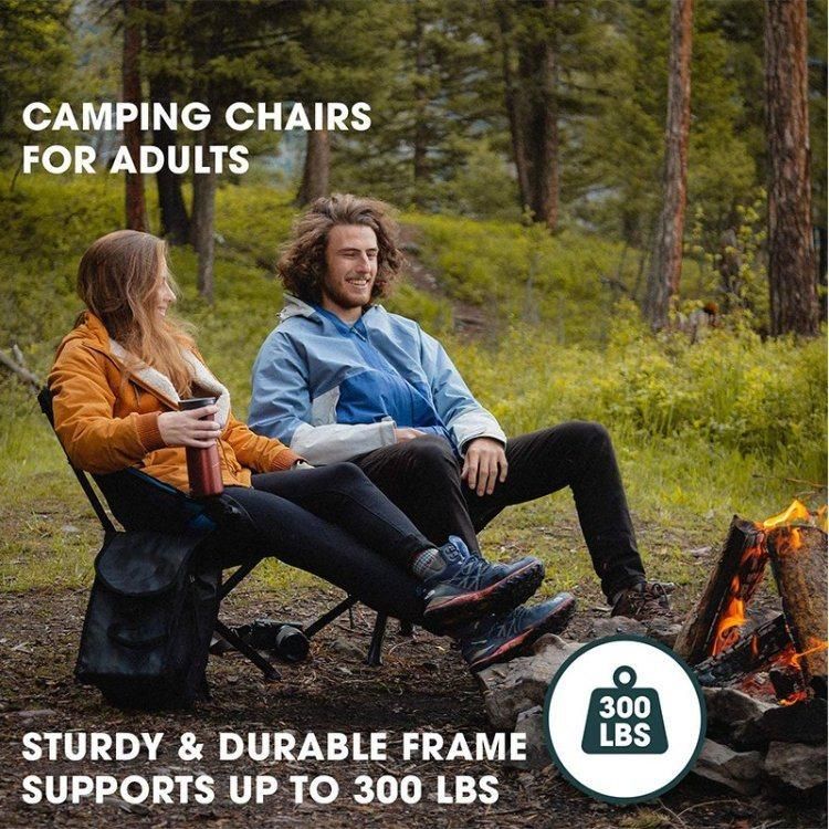 360 Degree Rotation Portable Folding Camping Chair
