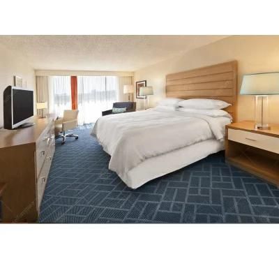 Modern Appearance Wooden Hotel Bedroom Furniture Sets Commercial Furniture Sets