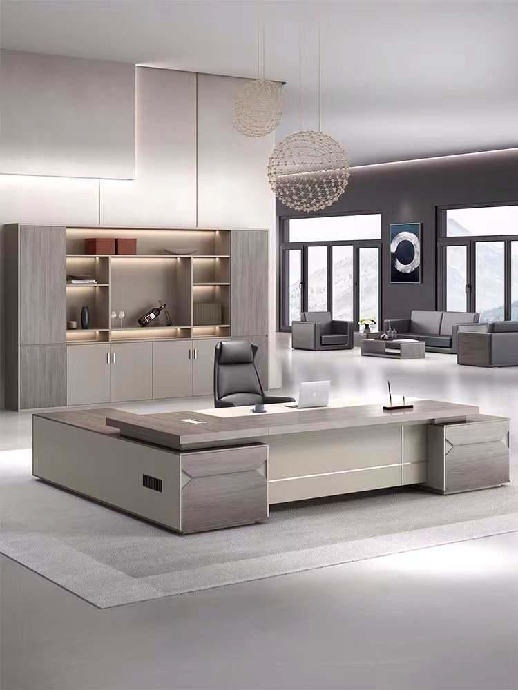 New Design Luxury Hot Sale Modern Durable Wooden Office Furniture Desk