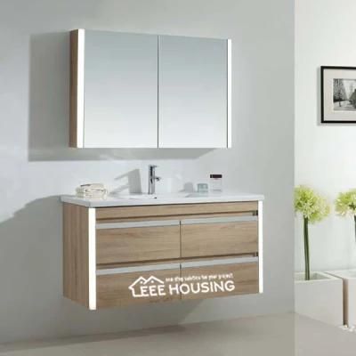 Affordable Modern and Durable Wall Hung Type Bathroom Vanity Cabinets Made in China