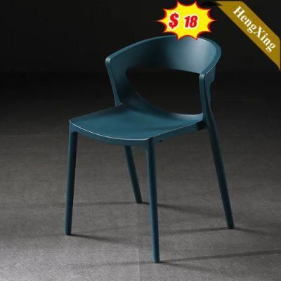 Dining Room Furniture Cheap Price Modern Restaurant Leisure Cafe Stackable Plastic Chair